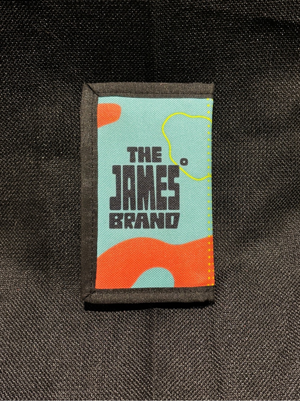 The James Brand Men’s Wallet - Aqua with Velcro closure